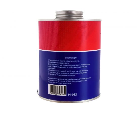 Клей-цемент NORM вулканизационный 1л 14-032 – изображение 2