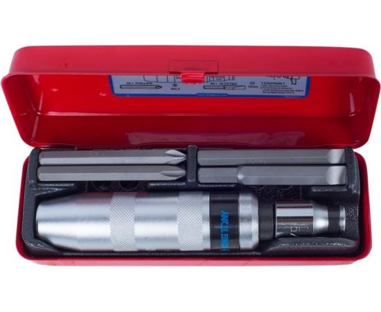 Ударная отвертка с принадлежностями 5/16", 6шт KING TONY 4111FR – изображение 2