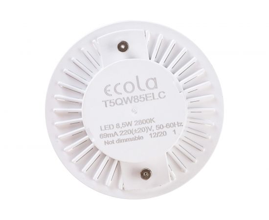 Светодиодная лампа Ecola GX53 LED 8,5W Tablet 220V 2800K матовое стекло /композит/ 27x75 T5QW85ELC – изображение 3