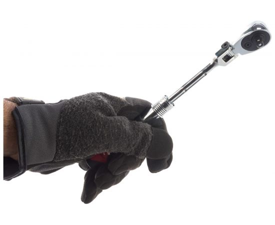 Шарнирный ключ-трещотка 1/4", 72 зуб, 175-225мм JTC-5028 – изображение 3