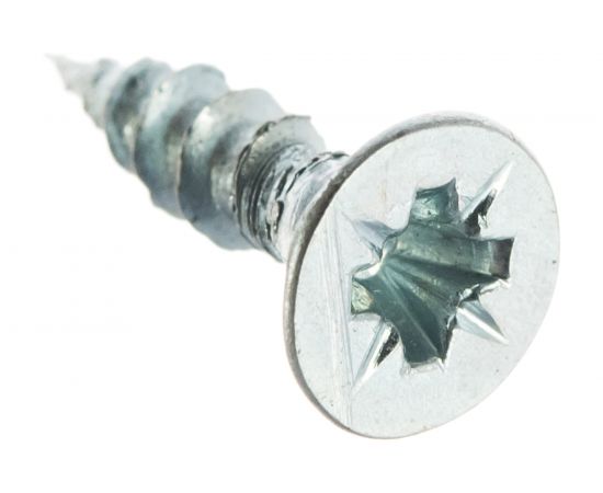 Саморез Стройметиз 3,0х12 универсальный, белый цинк уп. 500 шт. 2150223 – изображение 3