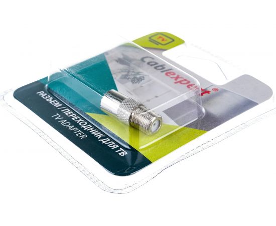 Переходник F / TV Cablexpert, блистер, APL-FTVF-01 – изображение 4