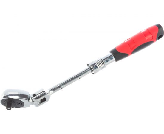 Шарнирный ключ-трещотка 1/4", 72 зуб, 175-225мм JTC-5028 – изображение 4
