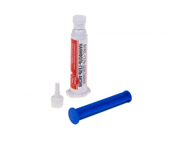 Флюс-гель для пайки Канифоль-гель актив, 12 мл, шприц REXANT 09-3686 – изображение 5