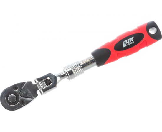 Шарнирный ключ-трещотка 1/4", 72 зуб, 175-225мм JTC-5028 – изображение 5