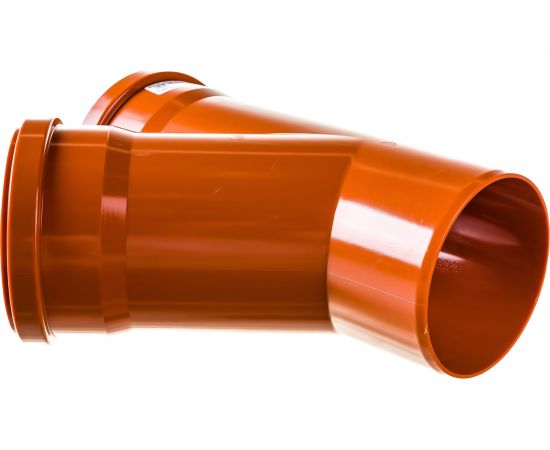 Тройник наружной канализации Ostendorf 45 градусов, 125х125 221300 – изображение 6
