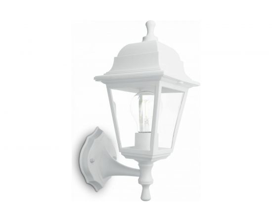 Садово-парковый светильник FERON 60W 230V E27 белый, НБУ 04-60-001 32267 