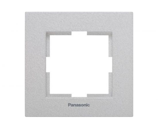 Рамка Panasonic Karre Plus 54812 1м серебро WKTF0801-2SL-RES 