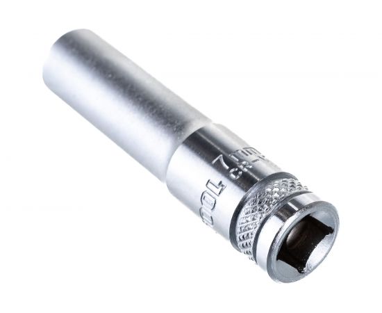 Торцовая головка INDUSTRIE QUALITAT удлиненная, хромосатинированная (1/4, FLANK, 7 мм) Kraftool 27817-07_z01 