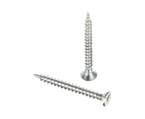 Саморез Стройметиз 3,0х30 универсальный, белый цинк уп. 200 шт. 2150263 