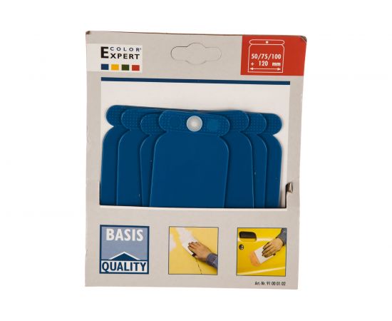 Набор шпателей из пластмассы, 50/80/100/120 мм 4 шт COLOR EXPERT 91000102 