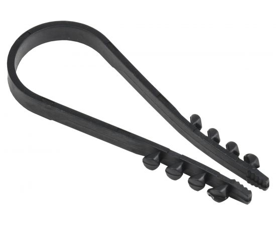 Дюбель хомут IEK 19-25 мм, нейлон, черный, 100 шт. UHH36-19-25-100 