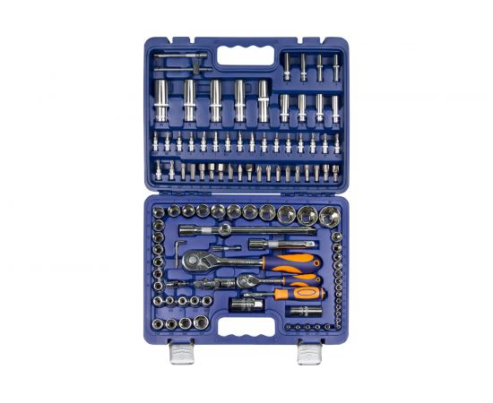 Набор инструмента 1/2 Dr и 1/4 Dr 108 предметов HELFER HF000012 