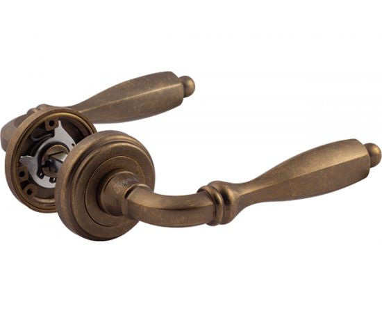 Дверная ручка НОРА-М Сегура застар. бронза 8828 