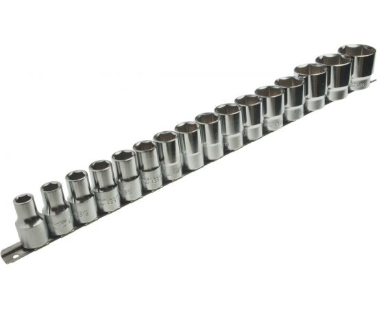 Набор головок 6-гранных торцевых (16 пр; 1/2"; 10-32 мм) JTC H416M 