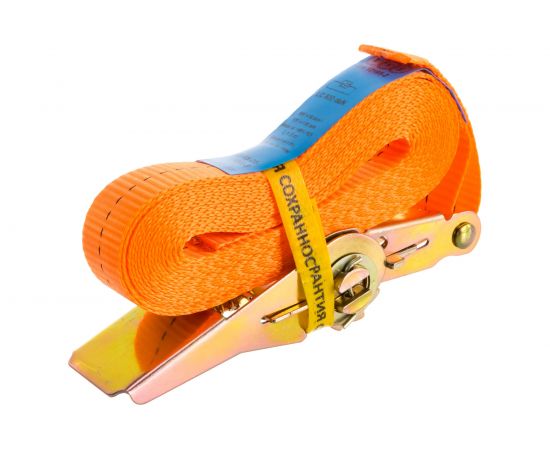 Стяжной кольцевой ремень UVE 0,4/0,8 т, 5 метров, 25мм, RS-25-800-5-orange 