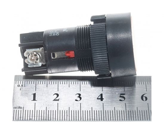 Кнопка ЭРА SB7 Стоп, красная, 1з+1р, d22мм, 240В, 10/1000/12000 Б0045660 – изображение 2