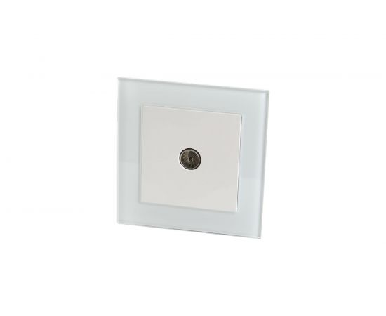 Телевизионная 1-местная розетка STEKKER серия Катрин, GLS00-7008-01, белый 39247 – изображение 2