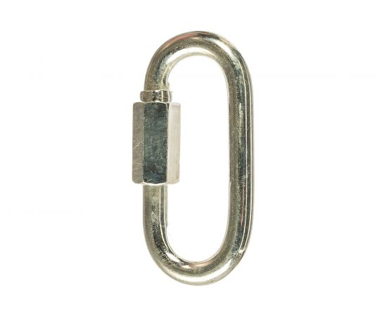 Карабин ЗУБР винтовой с муфтой, 10мм, 1 шт, оцинкованный, 304536-10 – изображение 2