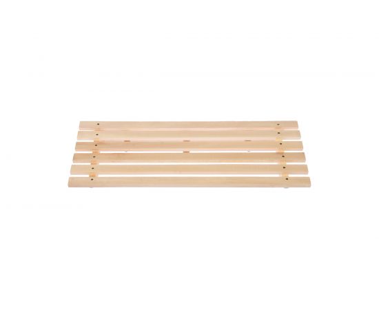 Полка с вешалкой Банные штучки, 3 рожка, 60х28х10 см, липа 32008 – изображение 2