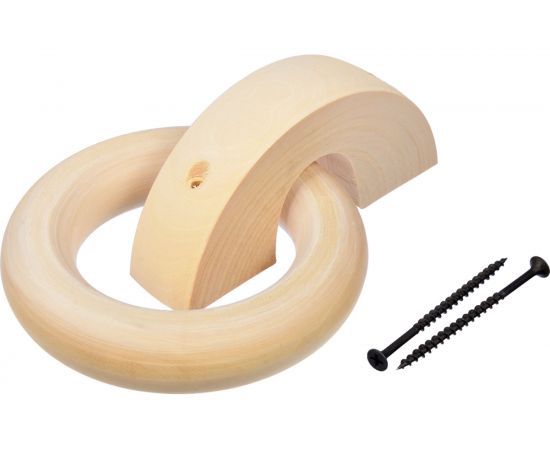 Дверная ручка Банные штучки Кольцо, липа, 115мм 30042 – изображение 2