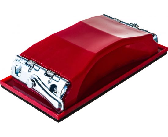 Брусок для шлифования, 160х85 мм, пластиковый с зажимами MATRIX 75820 – изображение 2