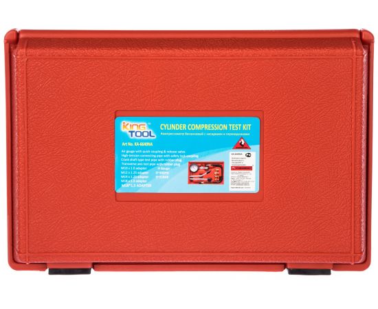 Бензиновый компрессометр с насадками и переходниками KT TOOLS KA-6640NA – изображение 3