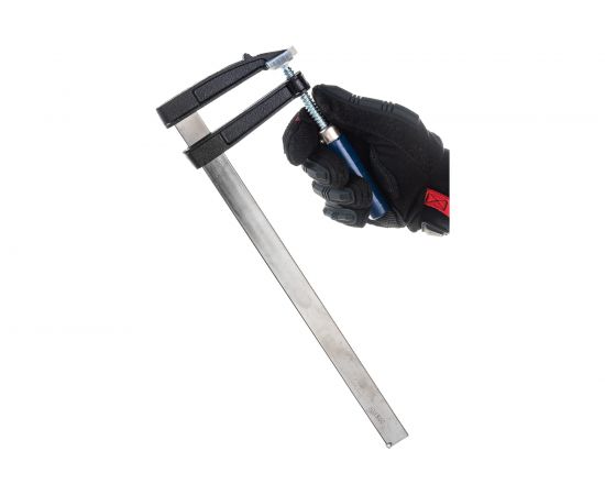 F-образная струбцина 80 x 300 мм, деревянная рукоятка КОБАЛЬТ 917-101 – изображение 3