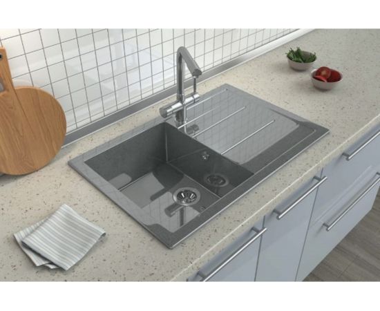 Мойка глянцевая HORKE М-14 песочный M14W04 – изображение 3