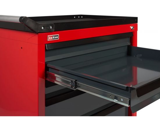 Инструментальная тележка ДиКом TS-875.06 красная 12.0153-106 – изображение 3