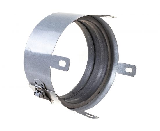 Противопожарная муфта ОГНЕЗА «ПМ/125», замок-стяжка тип ""лягушка"", цвет серый 105204 – изображение 3