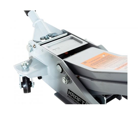 Низкопрофильный гидравлический подкатной домкрат KraftWell KRWFJ3L (г/п 3000 кг) – изображение 4