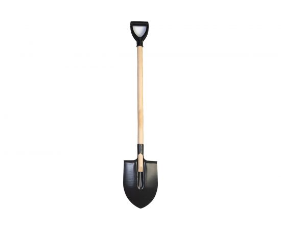 Штыковая лопата МАСТЕР ЛКО, деревянный черенок, с рукояткой, ЗУБР 39572 – изображение 5