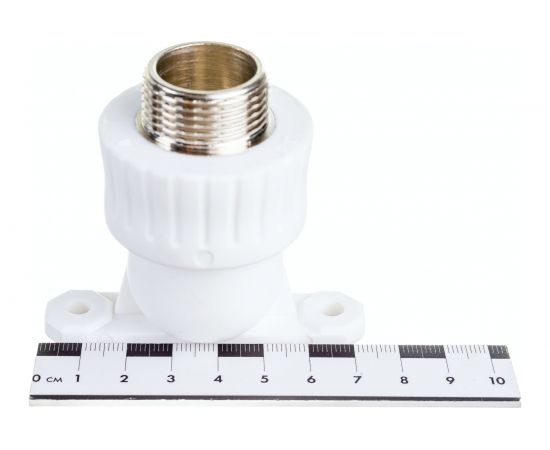 Угольник с креплением RTP PN25 комбинированный, наружная резьба D25х3/4 мм 15108 – изображение 5