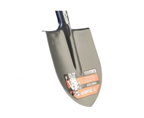 Штыковая лопата МАСТЕР ЛКО, деревянный черенок, с рукояткой, ЗУБР 39572 – изображение 6