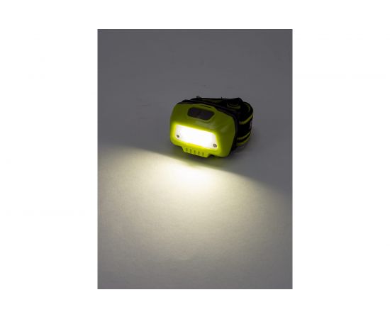 Налобный фонарь ЯРКИЙ ЛУЧ LH-300 ACCU Red COB 100/300лм+2режима красный диод, сенсор включения, Li-Ion 1200mA 4606400106364 – изображение 7