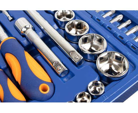 Набор инструмента 1/2 Dr и 1/4 Dr 108 предметов HELFER HF000012 – изображение 8