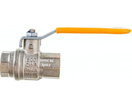 Шаровой кран для газа RUB 1/2 DN15 PN40, ВР-ВР, серия ROMA S.84, ручка S84D00 