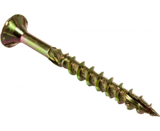 Саморезы по дереву КРЕП-КОМП ПРОФИ желтые, потайн. 5.0х50 мм 200 шт. 05050Fh 