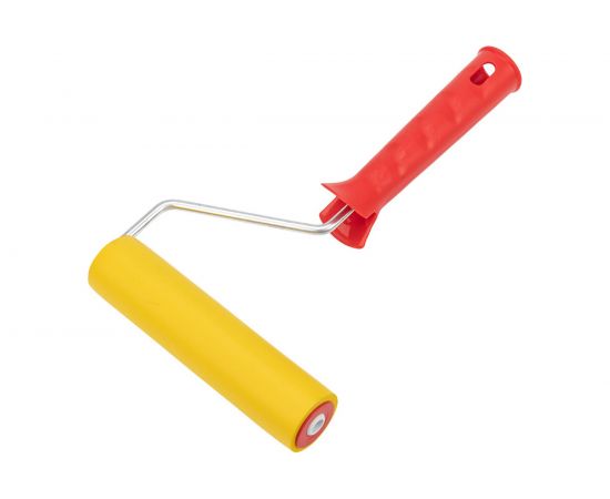 Резиновый валик REXANT для прикатки обоев, ширина ролика 150 мм, ручка 6 мм 89-0094 