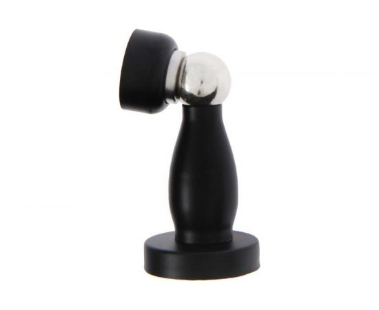 Дверной упор LOCKLAND магнитный, цвет черный 6869934 