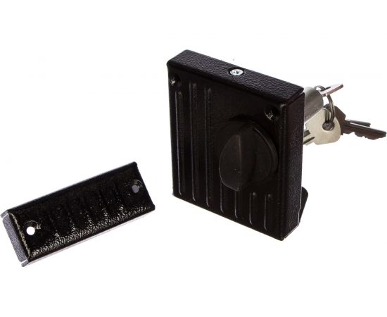 Накладной замок ЗЕНИТ Зенит-ЗН-1-2.1 черный 08873 