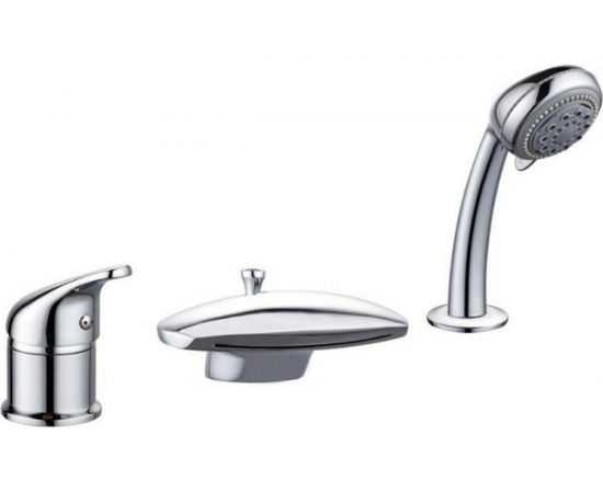 Смеситель на борт ванны Aquanet AF111-63B Practic2 хром 00216780 