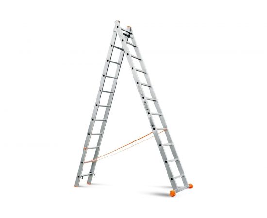 Двухсекционная лестница Эйфель Классик 2х11 
