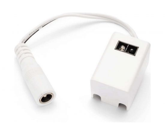 Коннектор Apeyron со встроенным ИК-выключателем, шнур 15см, DC 5,5х2,5 мама к блоку питания 24В 09-28 – изображение 2