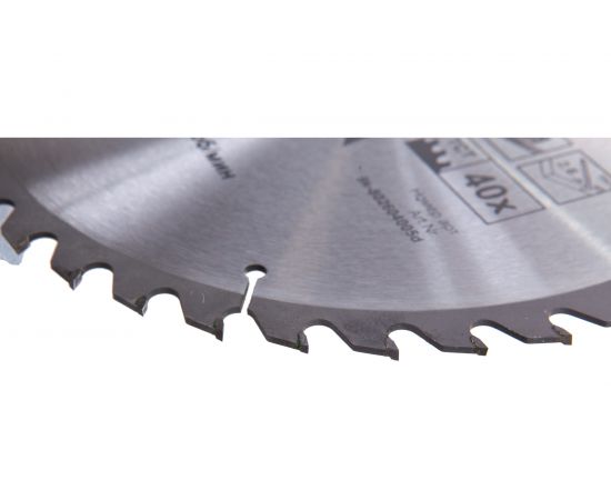 Диск пильный по дереву (260х30 мм; Z40) D.BOR 9K-802604005D – изображение 2