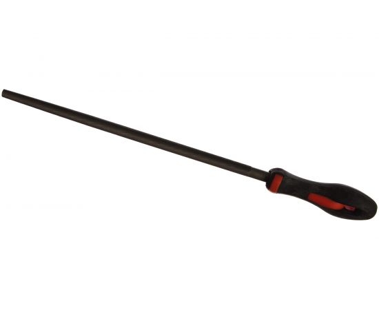 Круглый напильник с ручкой PVC (300 мм, насечка №3 мелкая) BAUM 3743300 – изображение 2