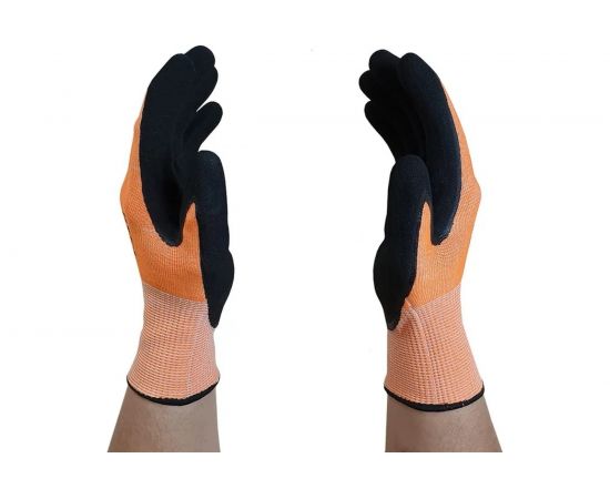 Перчатки для защиты от порезов SCAFFA DY1350S-OR/BLK размер 10 00-00011910 – изображение 2