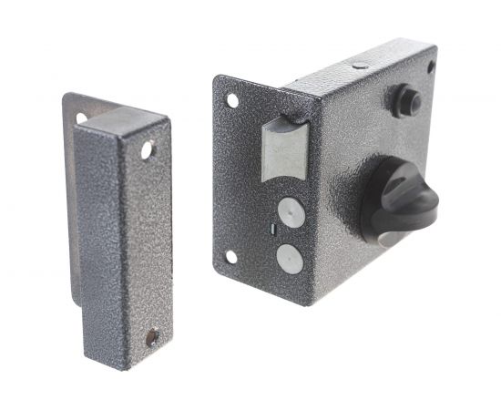 Накладной замок ЗЕНИТ Омега-ЗН-3 серебро 19457 – изображение 3