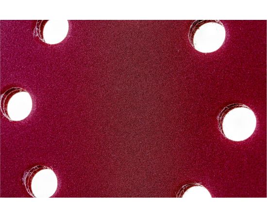 Лист шлифовальный (5 шт; 125 мм; 8 отверстий; Р400) для эксцентриковых шлифмашин REDVERG 6624189 – изображение 3